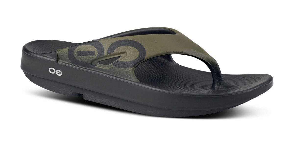 OOFOS Unisex OOriginal Sport Thong Sandal - Tactical Green