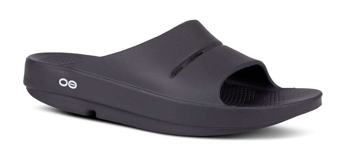 OOFOS Unisex OOahh Slide Sandal - Black