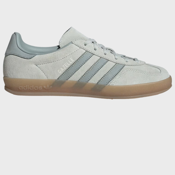 Women's Gazelle Indoor Shoes Linen Green / Wonder Sage / Gum