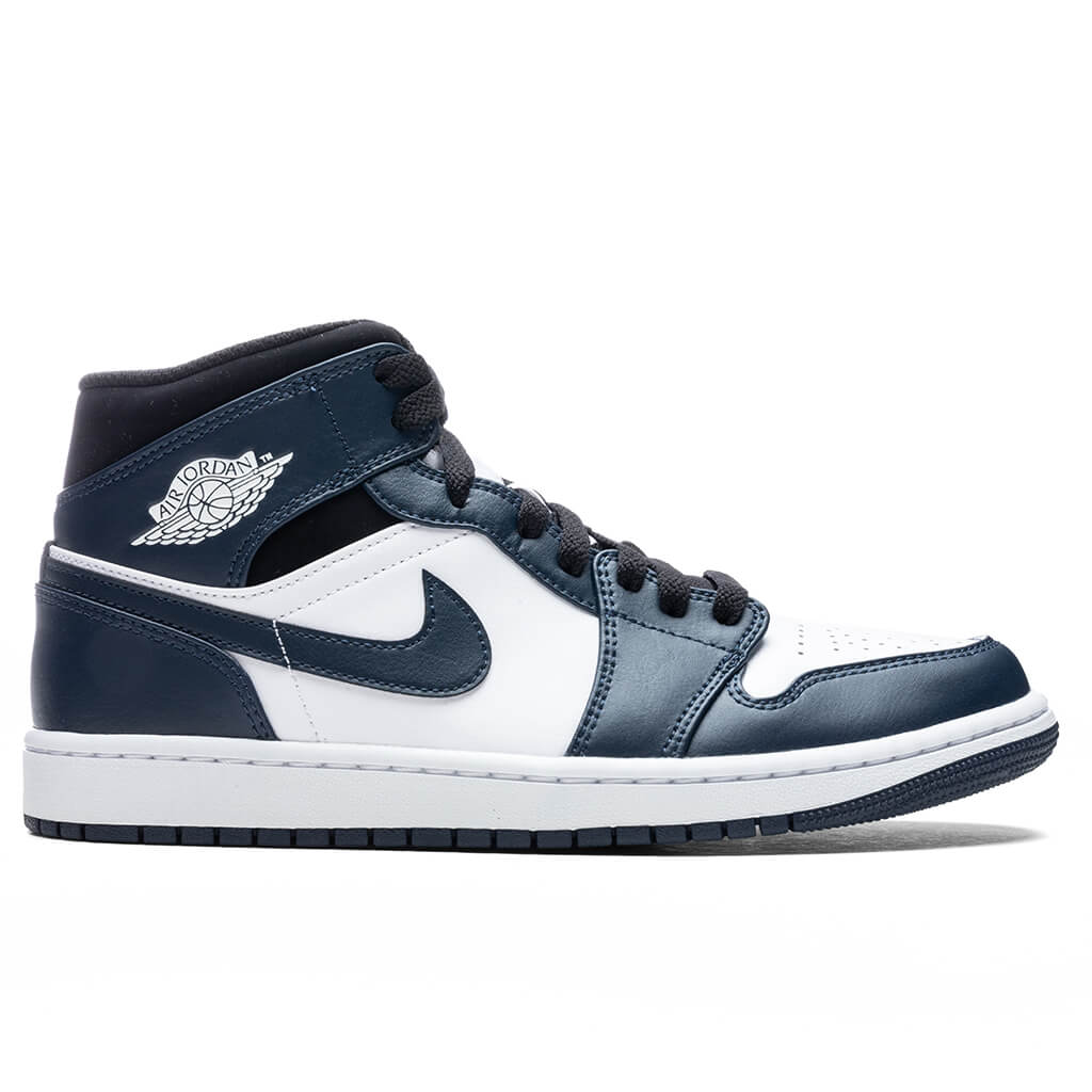 Air Jordan 1 Mid - Armory Navy/White/Black