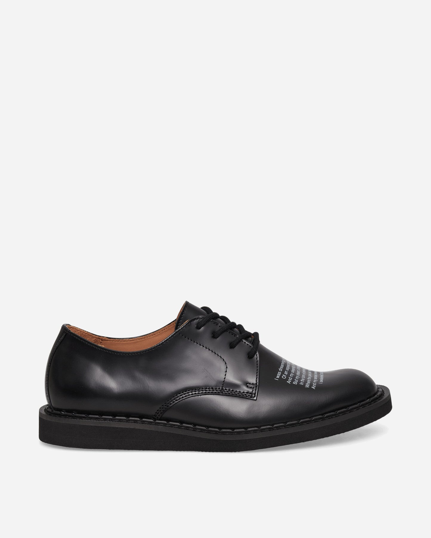 UNDERCOVER People Have the Power Derby Shoes Black
