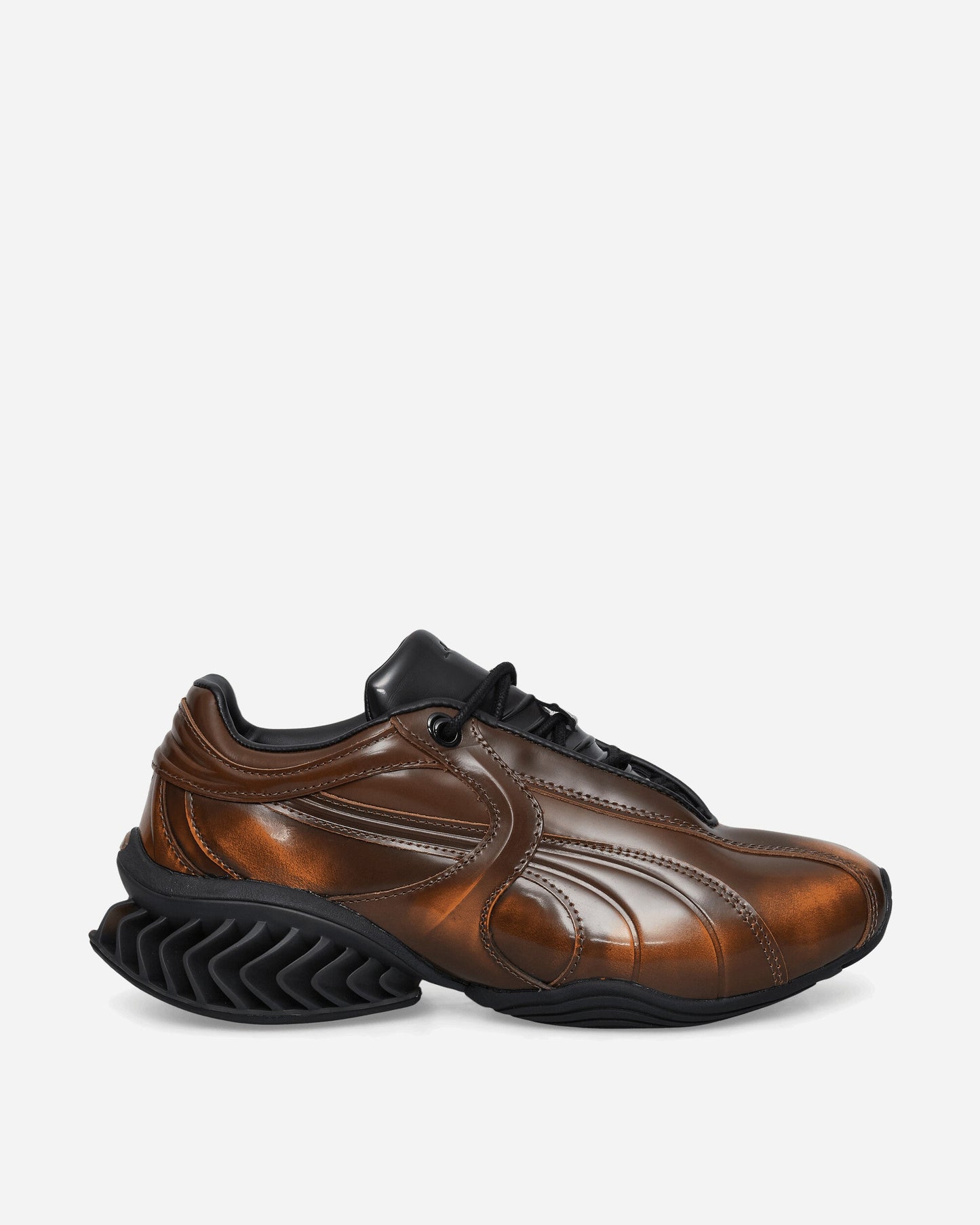 _J.L-A.L_ CELL GEO 1 Umbre Sneakers Cocoa Bean / Black
