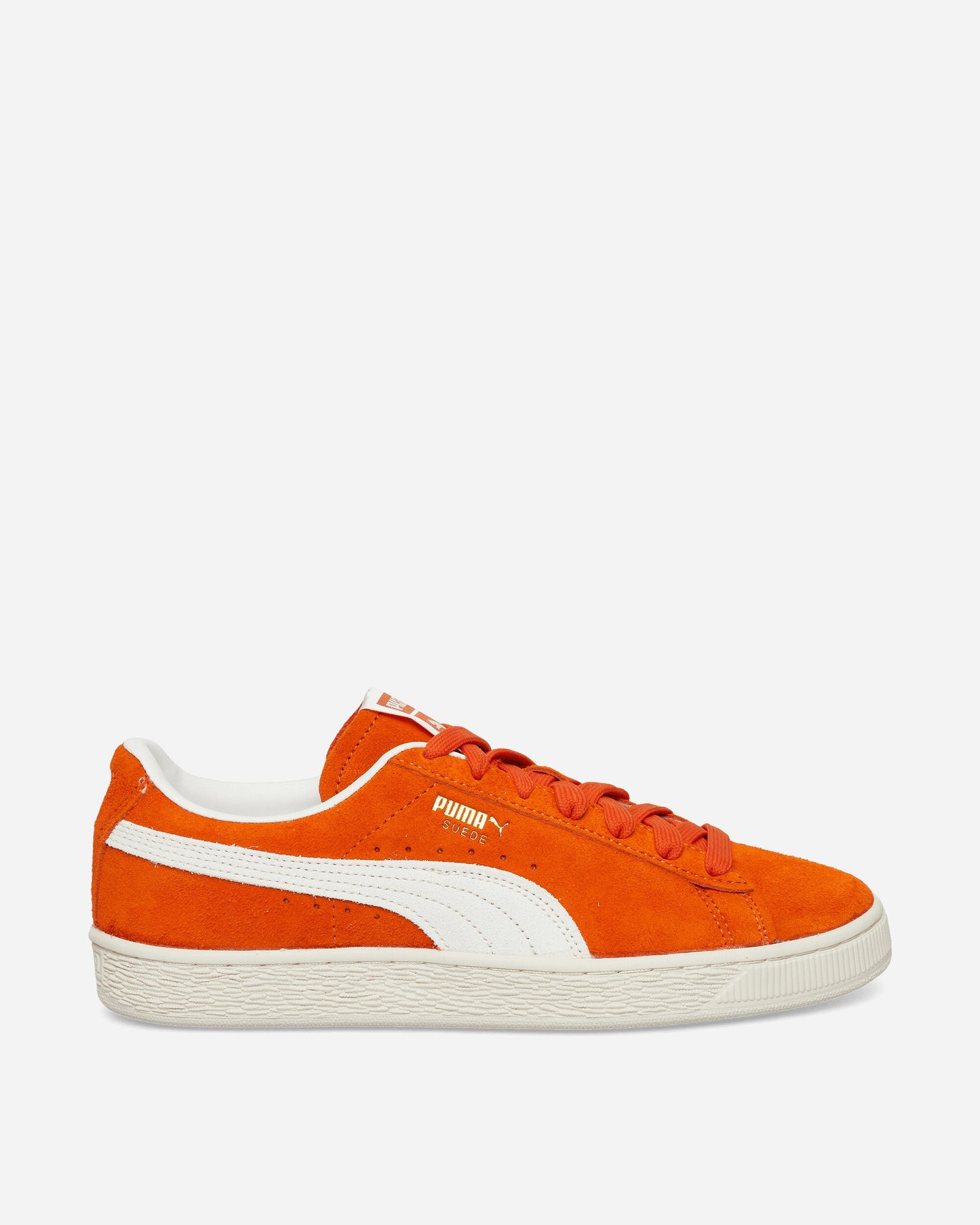 Suede Charles F. Stead IV Sneakers Orange Glo / White