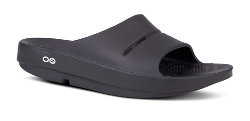 OOFOS Unisex OOahh Slide Sandal - Black