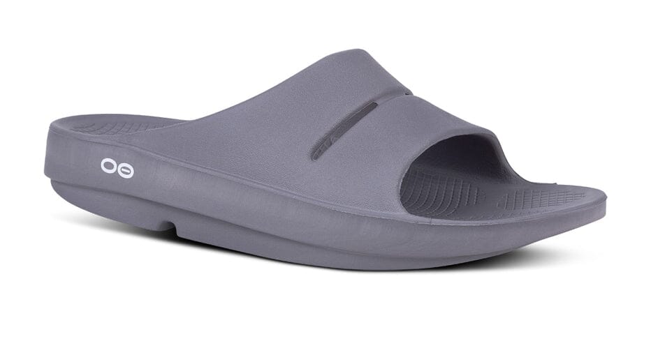 OOFOS Unisex OOahh Slide Sandal - Slate