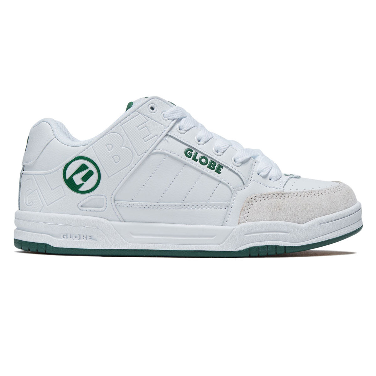 Globe Tilt Shoes - White/Green