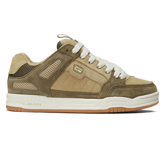 Globe Tilt Prime Shoes - Olive/Sand/Mullen