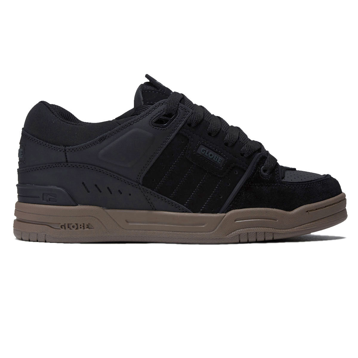 Globe Fusion Shoes - Black/Tobacco Gum