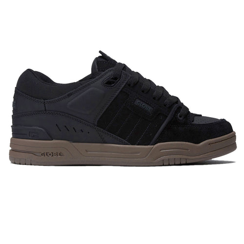 Globe Fusion Shoes - Black/Tobacco Gum