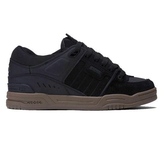 Globe Fusion Shoes - Black/Tobacco Gum
