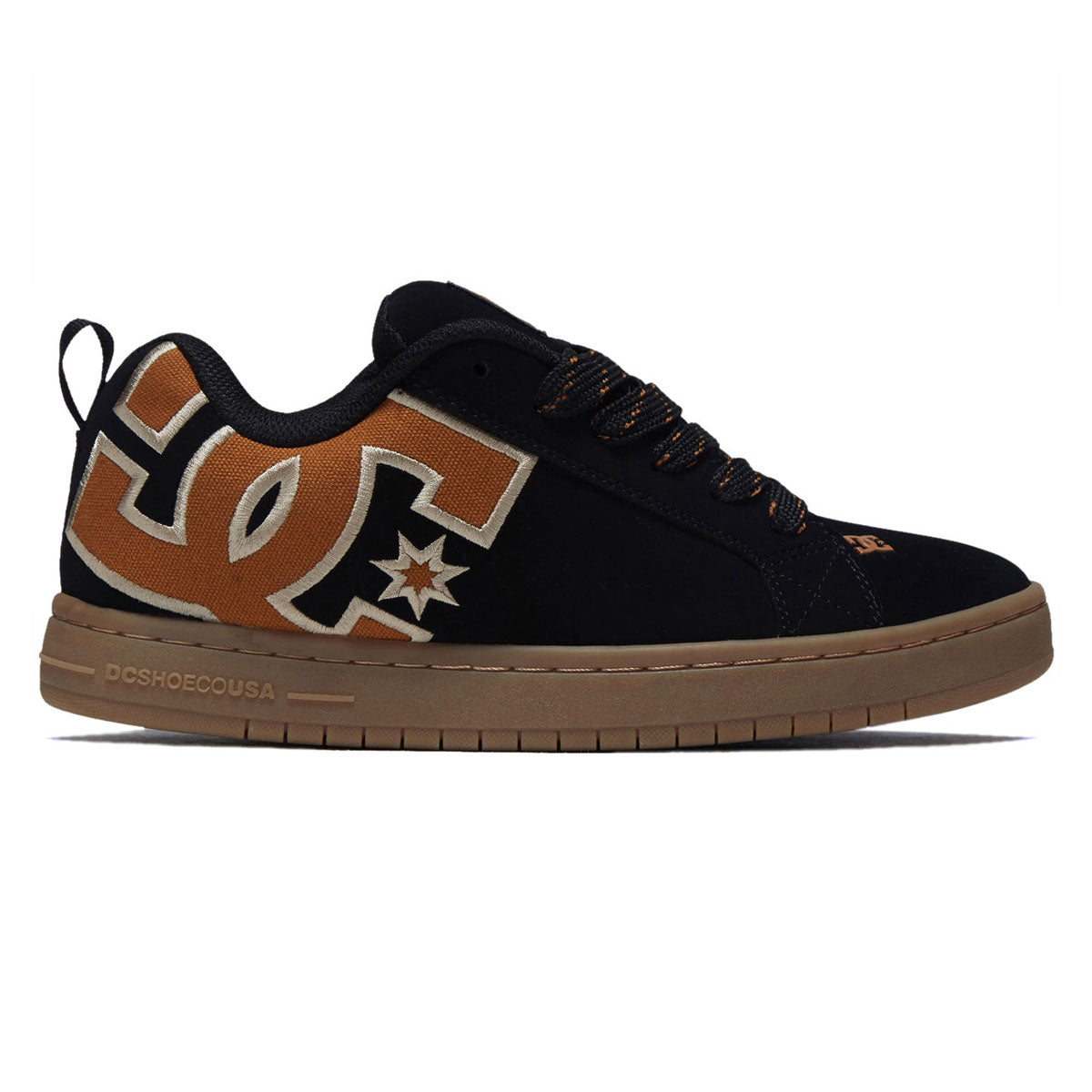 DC Court Graffik Shoes - Dark Brown/Wheat