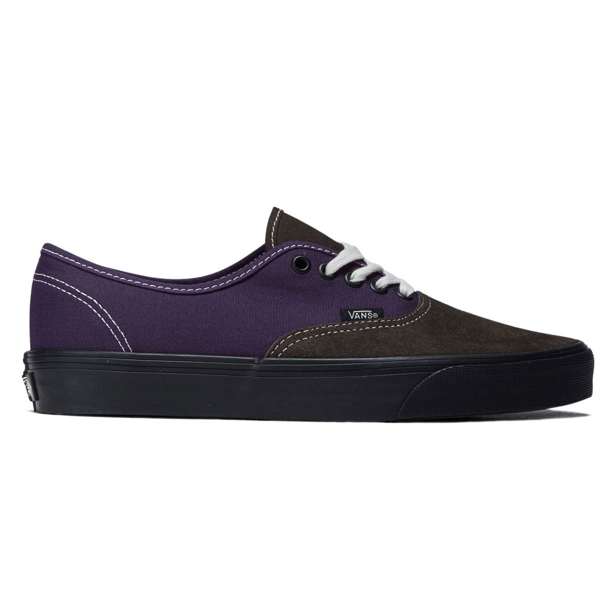 Vans Authentic Shoes - Black Sidewall/Gothic Grape