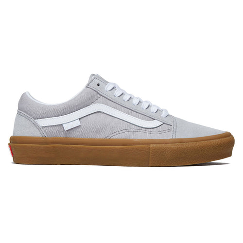 Vans Skate Old Skool Shoes - Crepe Light Gray/Gum