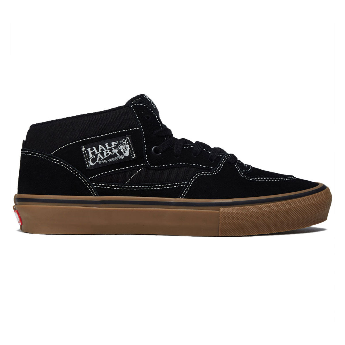 Vans Skate Half Cab Shoes - Black/Gum/White