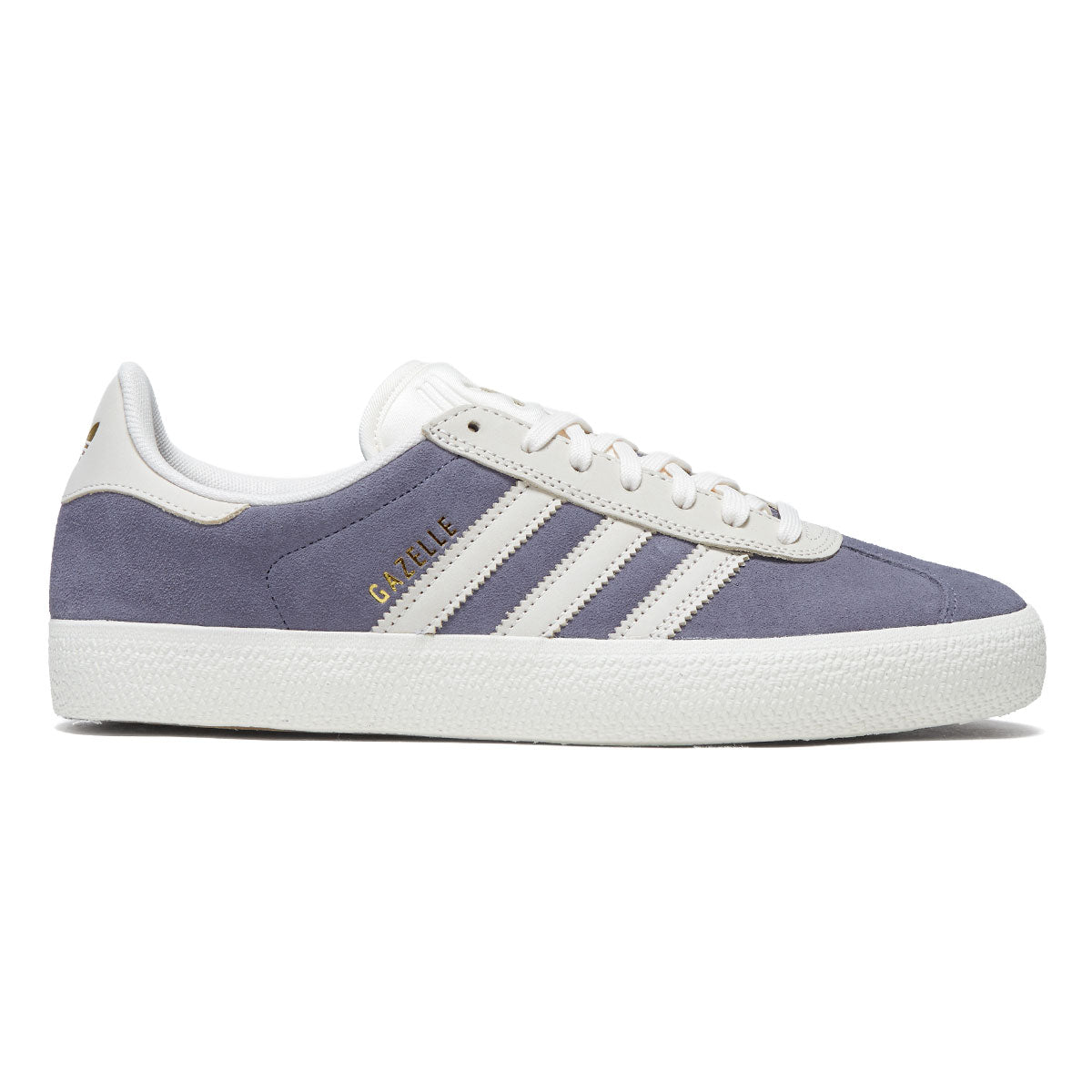 Adidas Gazelle ADV Shoes - Super Purple/Chalk White/Gold Metallic
