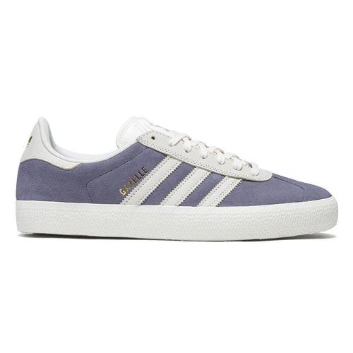 Adidas Gazelle ADV Shoes - Super Purple/Chalk White/Gold Metallic