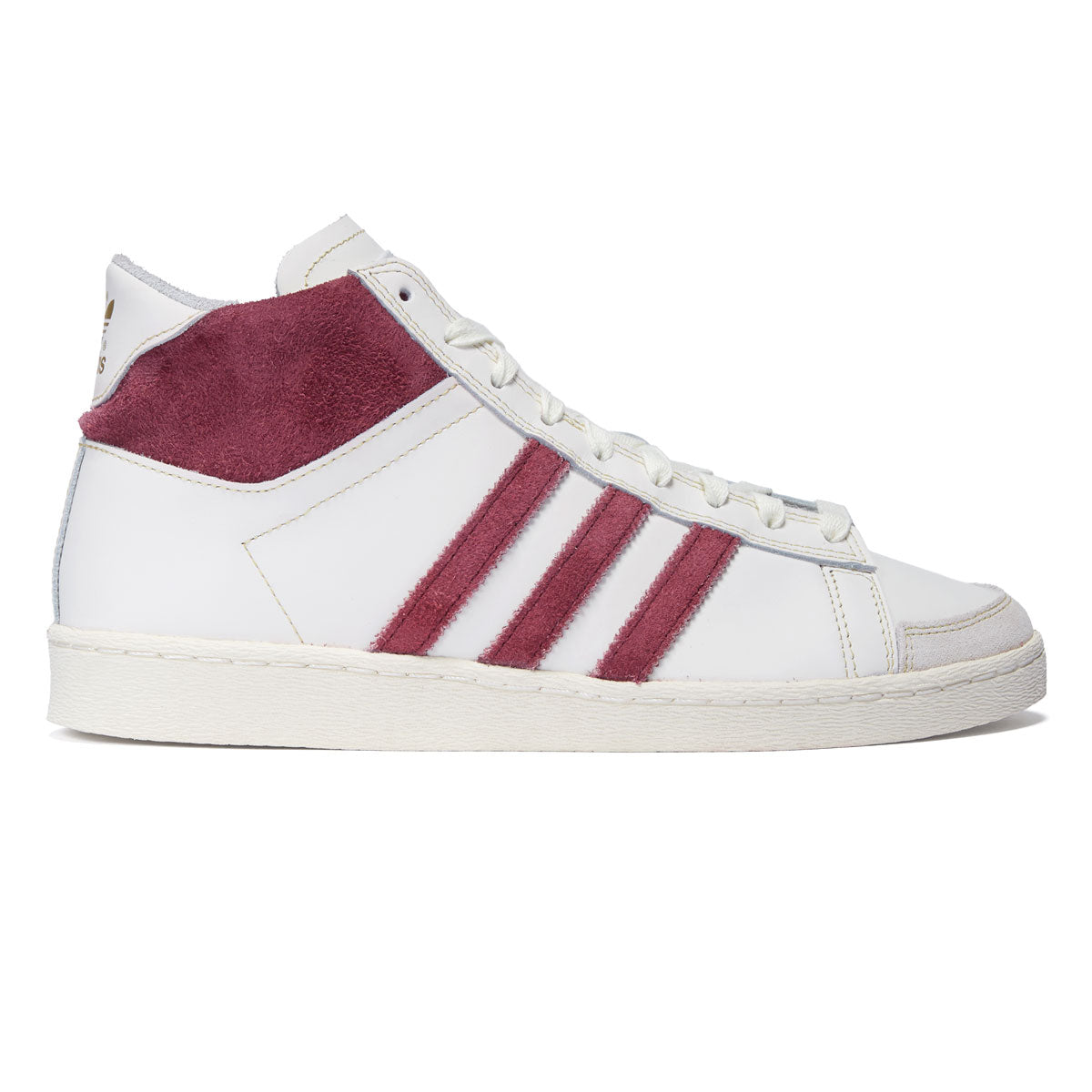 Adidas x Mark Gonzales Jabbar Hi Shoes - Alumina/Chalk White/Shadow Red