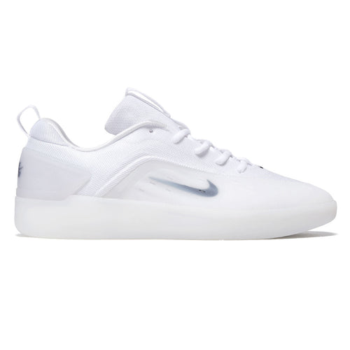 Nike SB Zoom Nyjah 4 Shoes - White/Black/White/Black