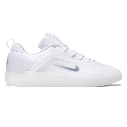 Nike SB Zoom Nyjah 4 Shoes - White/Black/White/Black