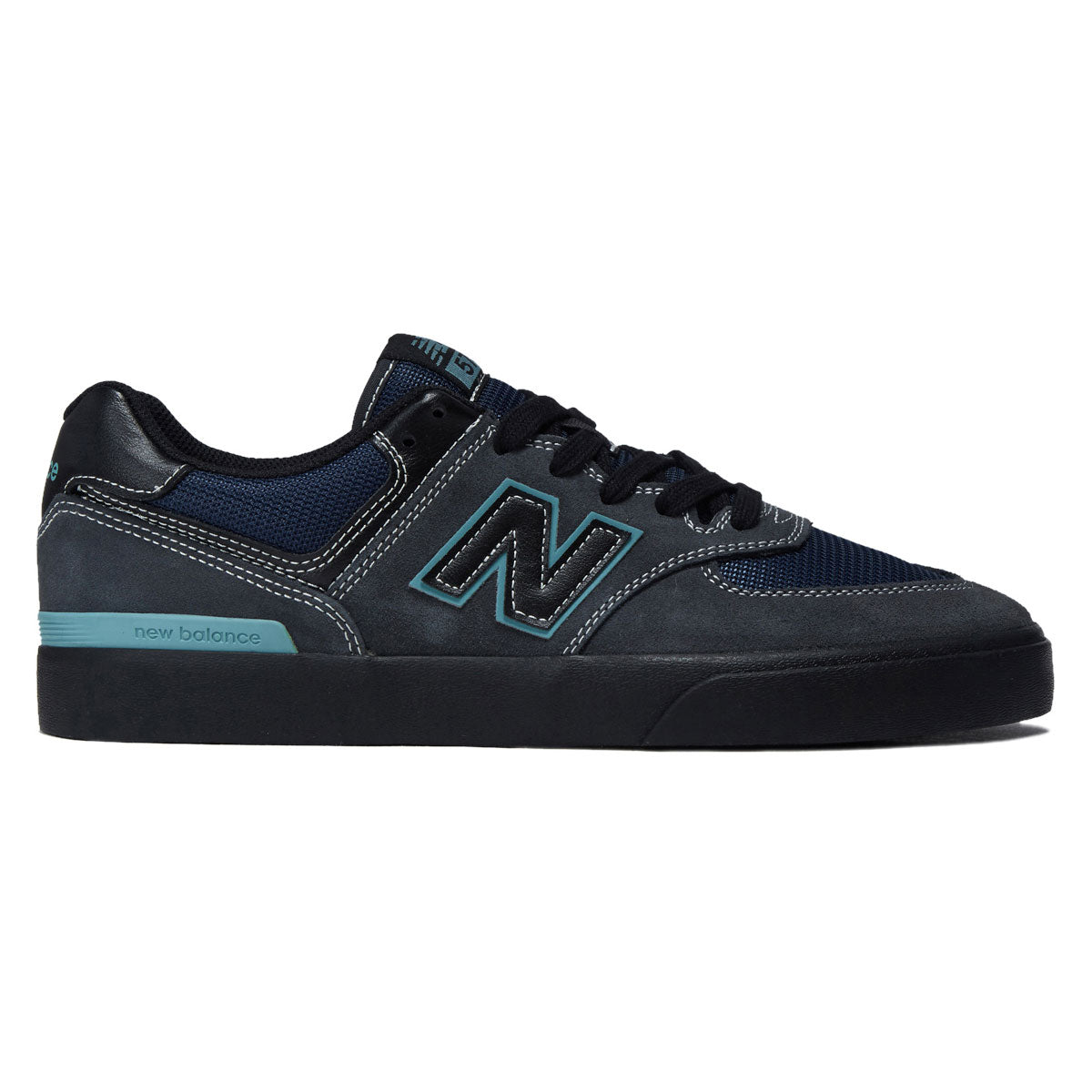 New Balance 574 Vulc Shoes - Cement/Teal