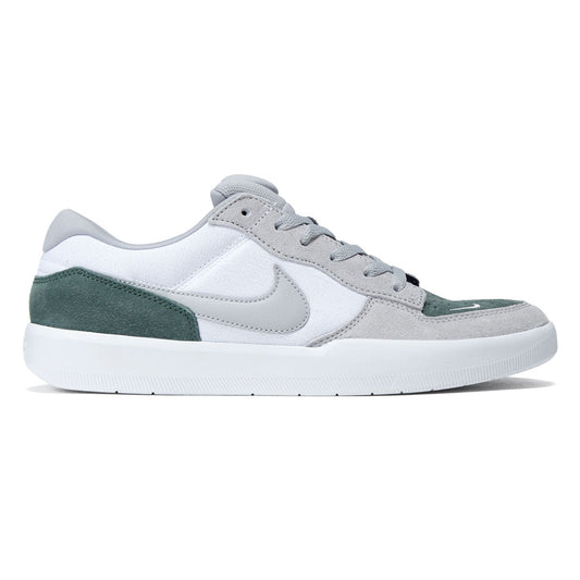 Nike SB Force 58 Shoes - White/Flat Silver/Fir/White