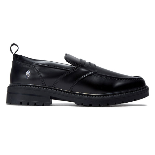 Hours Is Yours Cohiba PD Lug Loafer Shoes - Black