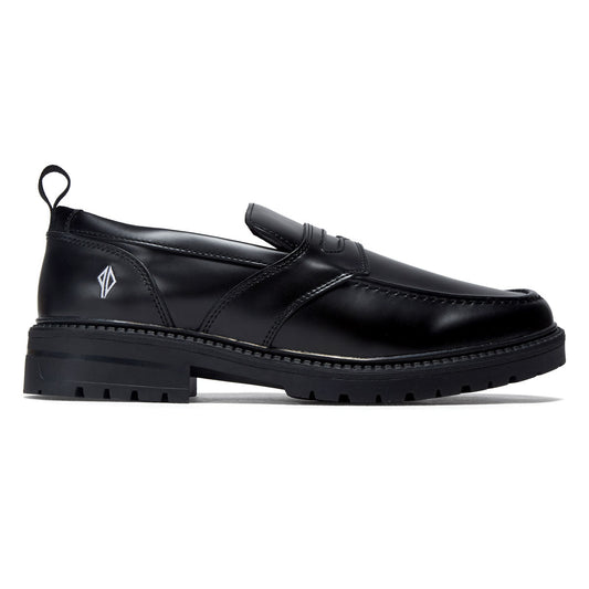 Hours Is Yours Cohiba PD Lug Loafer Shoes - Black