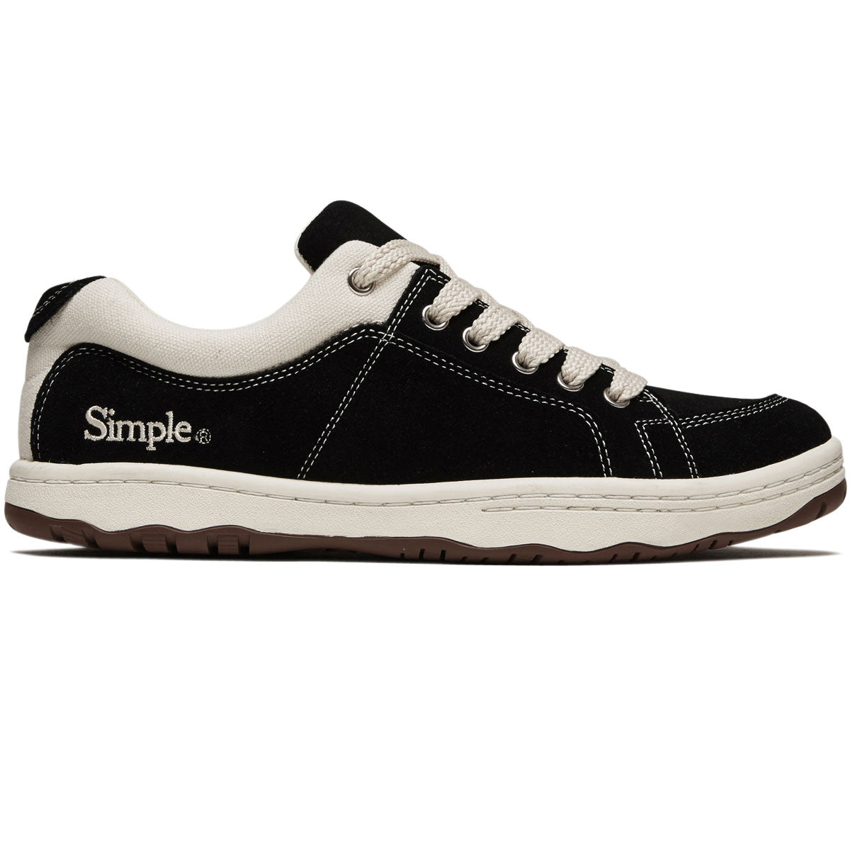 Simple OS Suede Shoes - Black