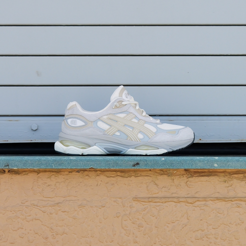 Mens Asics Gel-NYC 2.0 (Cream/Concrete)