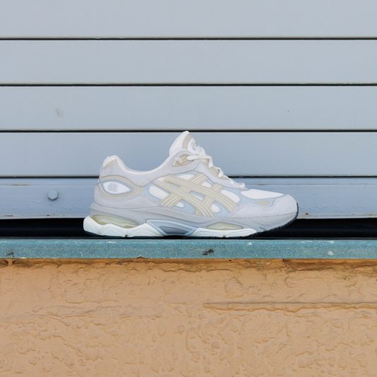 Mens Asics Gel-NYC 2.0 (Cream/Concrete)