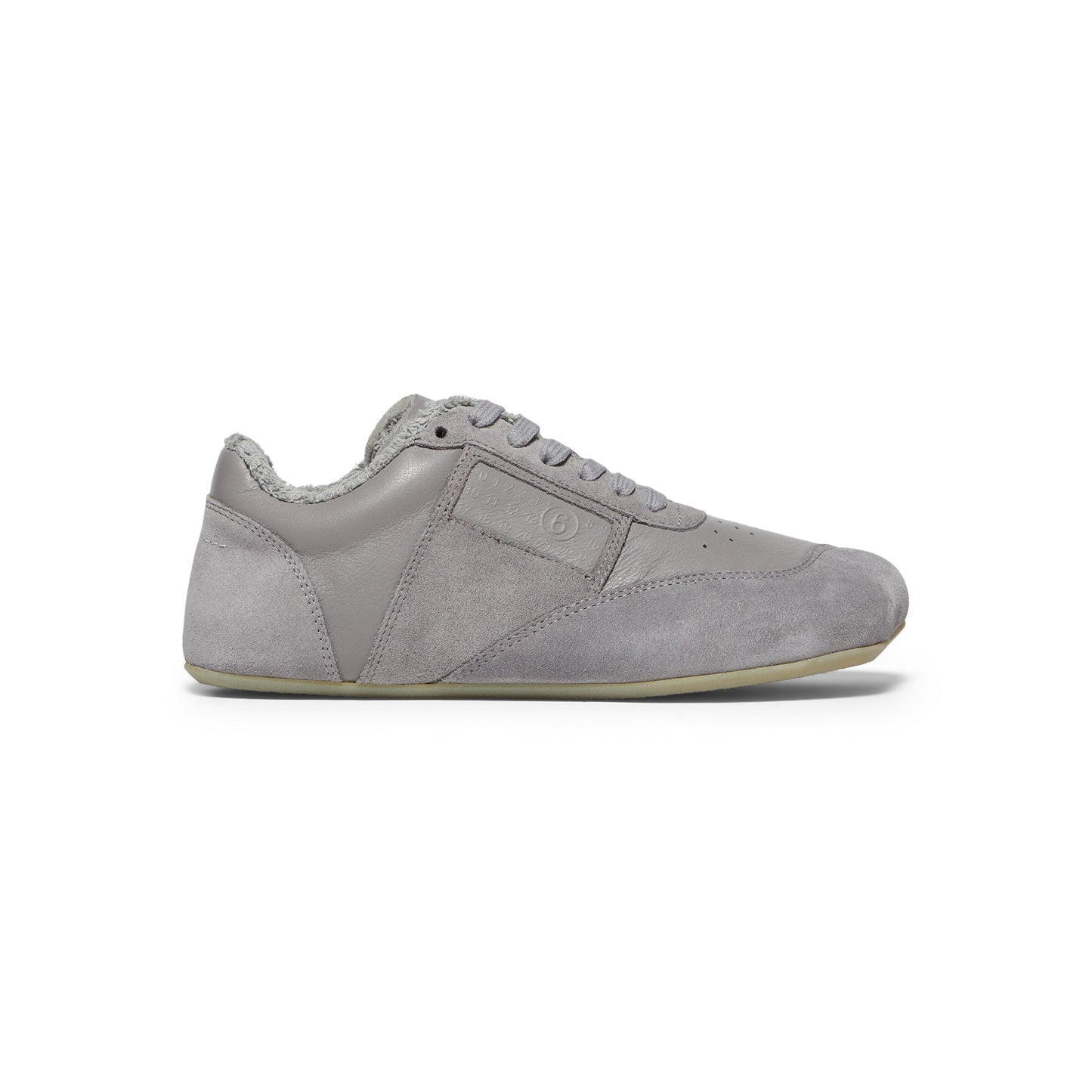 MM6 Maison Margiela Womens Anatomic Sneakers (Silver filigree)