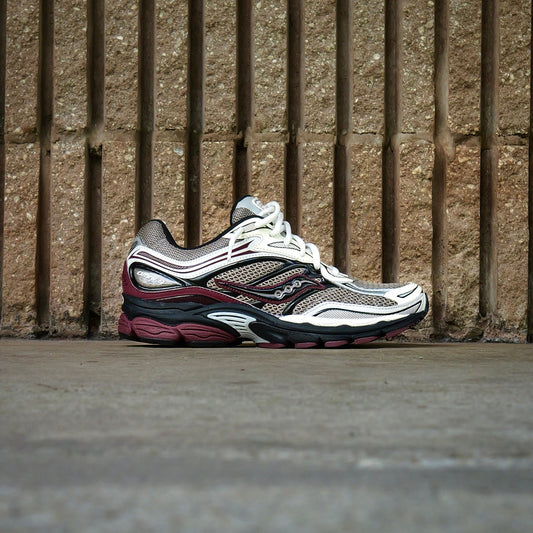 Mens Saucony OG ProGrid Omni 9 (Tan/Maroon)