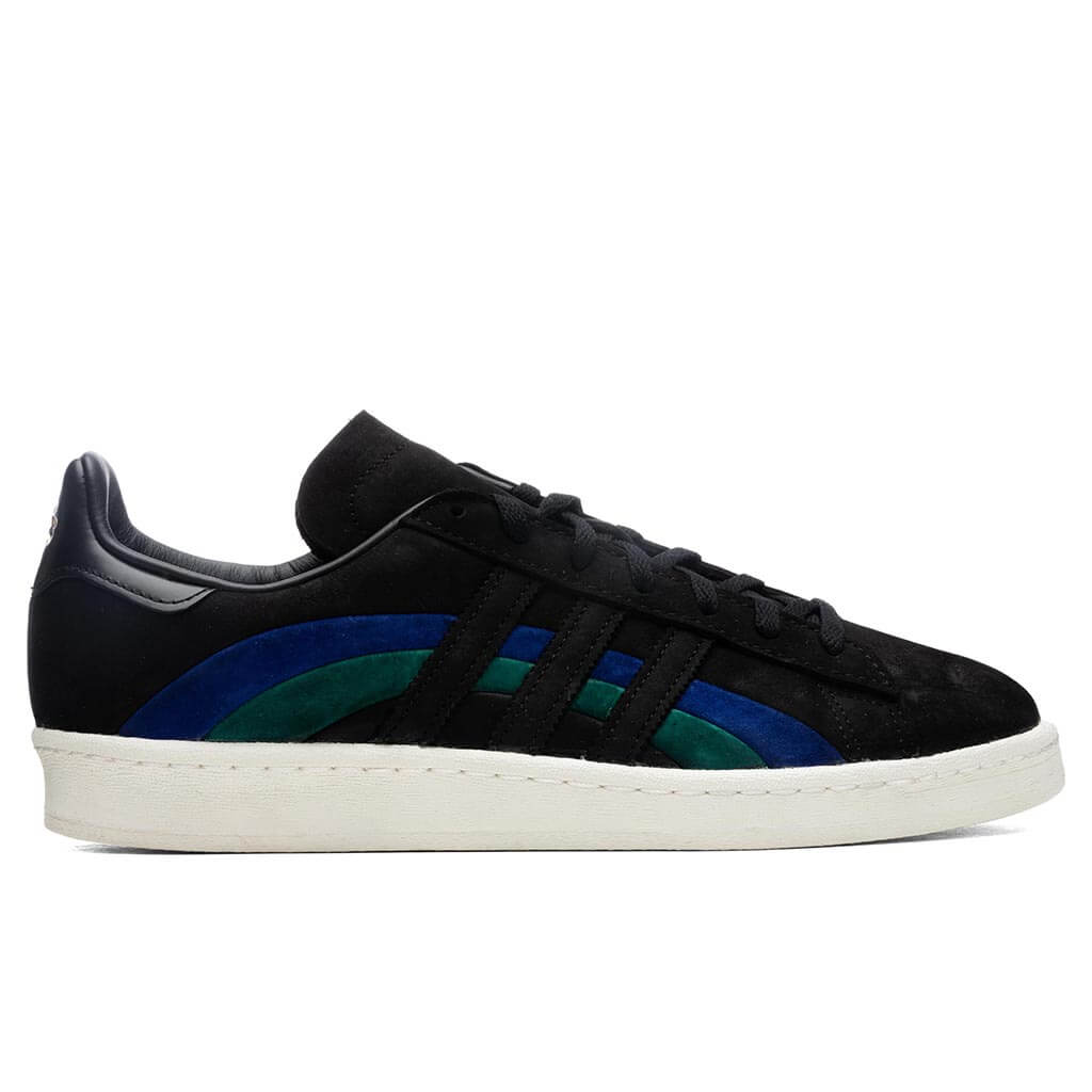 Adidas Originals x Book Works Campus 80 - Core Black/Bold Blue/Collegiate Green