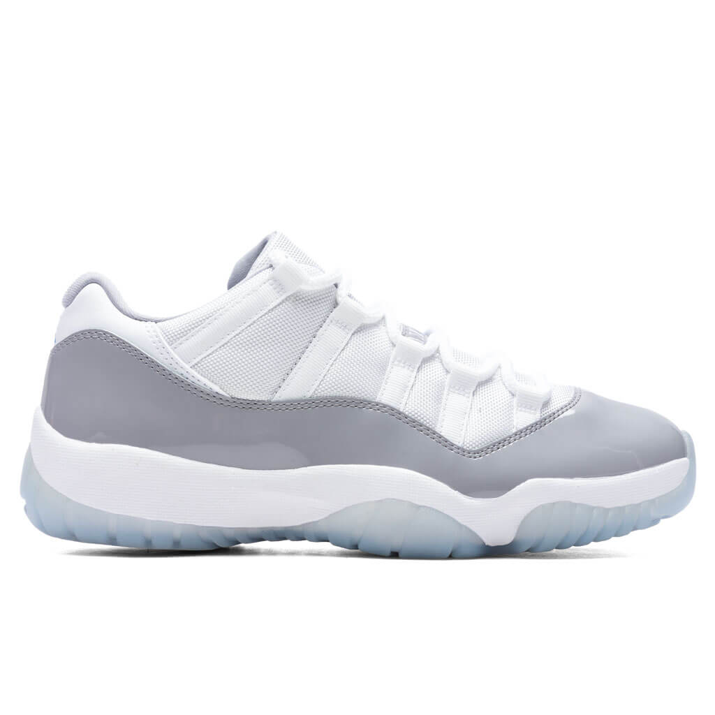 Air Jordan 11 Retro Low Cement Grey - White/University Blue/Cement Grey