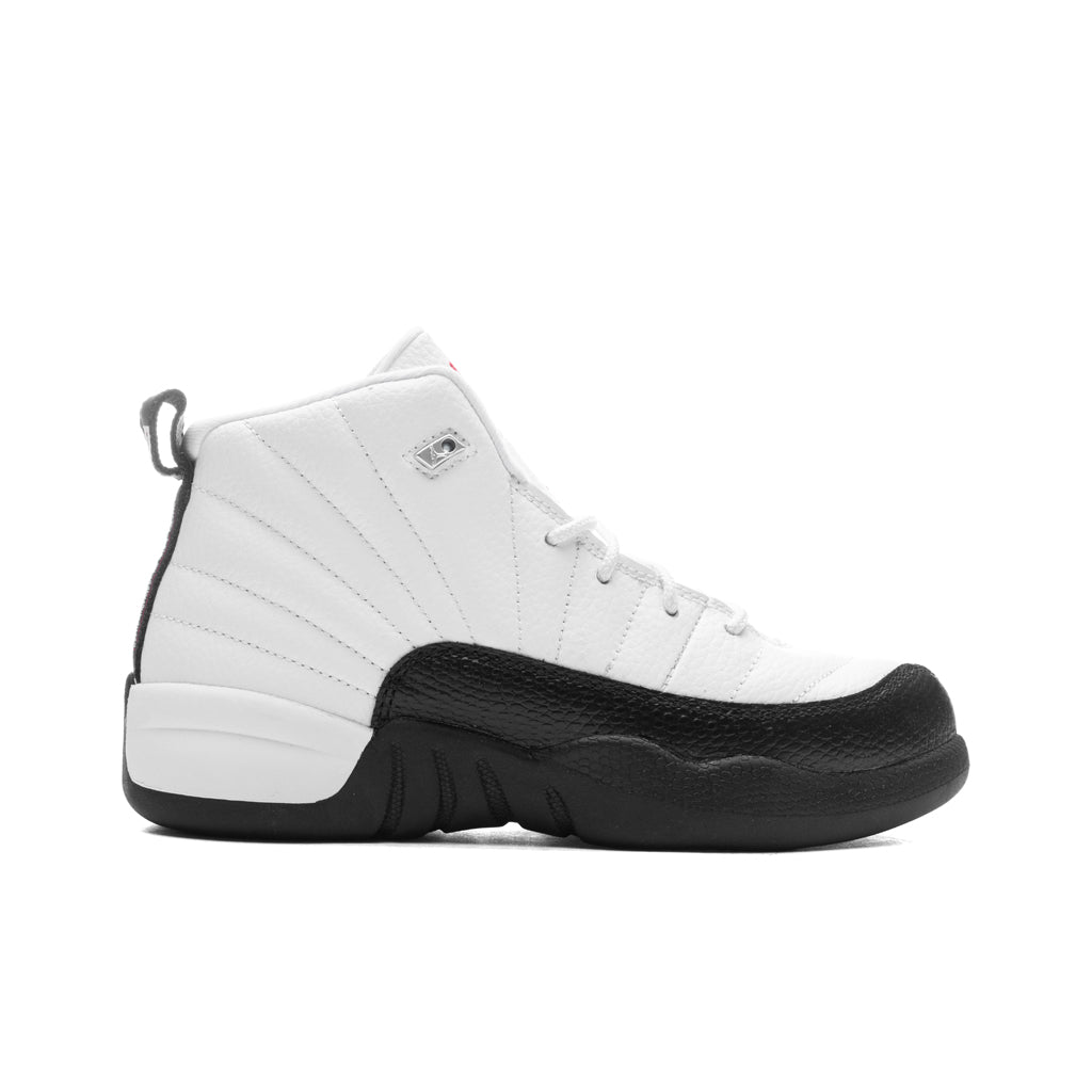 Air Jordan 12 Retro (PS) - White/Gym Red/Black