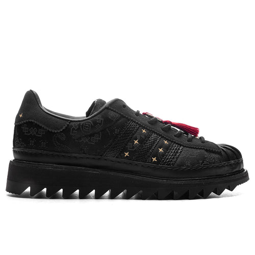 Adidas x CLOT Superstar 'Chinese New Year' - Core Black/Carbon/Gold Metallic
