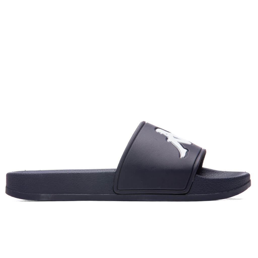 Authentic Adam 2 Slides - Blue Marine/White