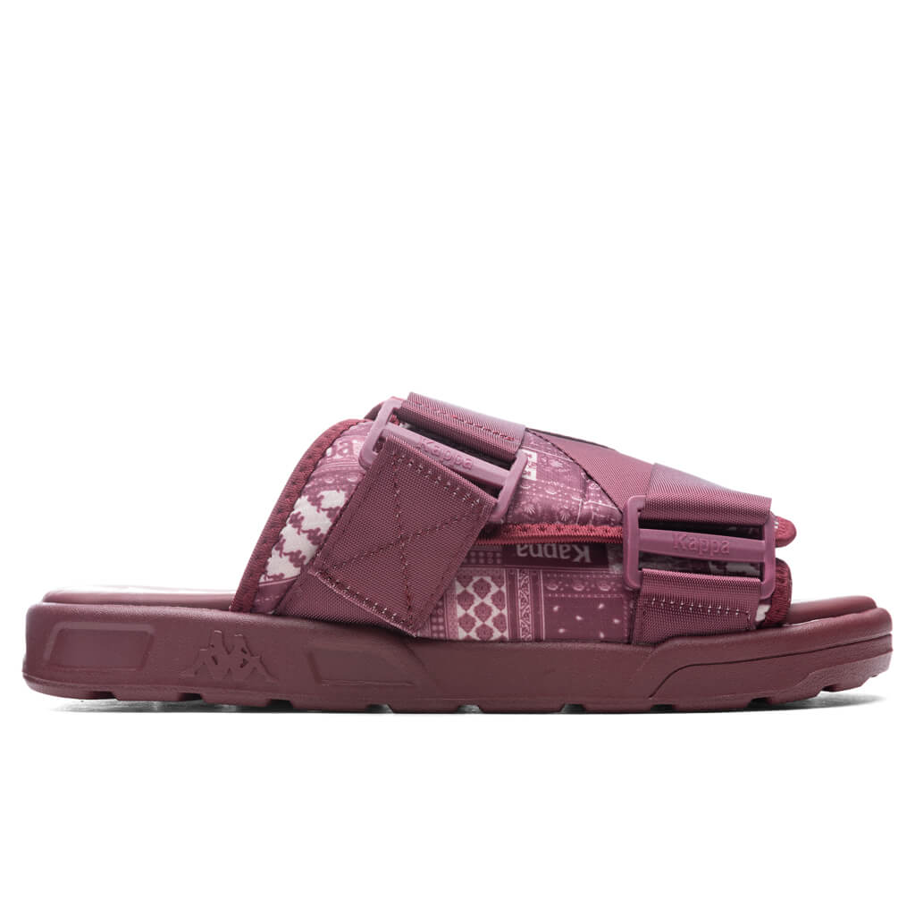 Authentic Nuuk 1 Sandals - Burgundy/Light Beige