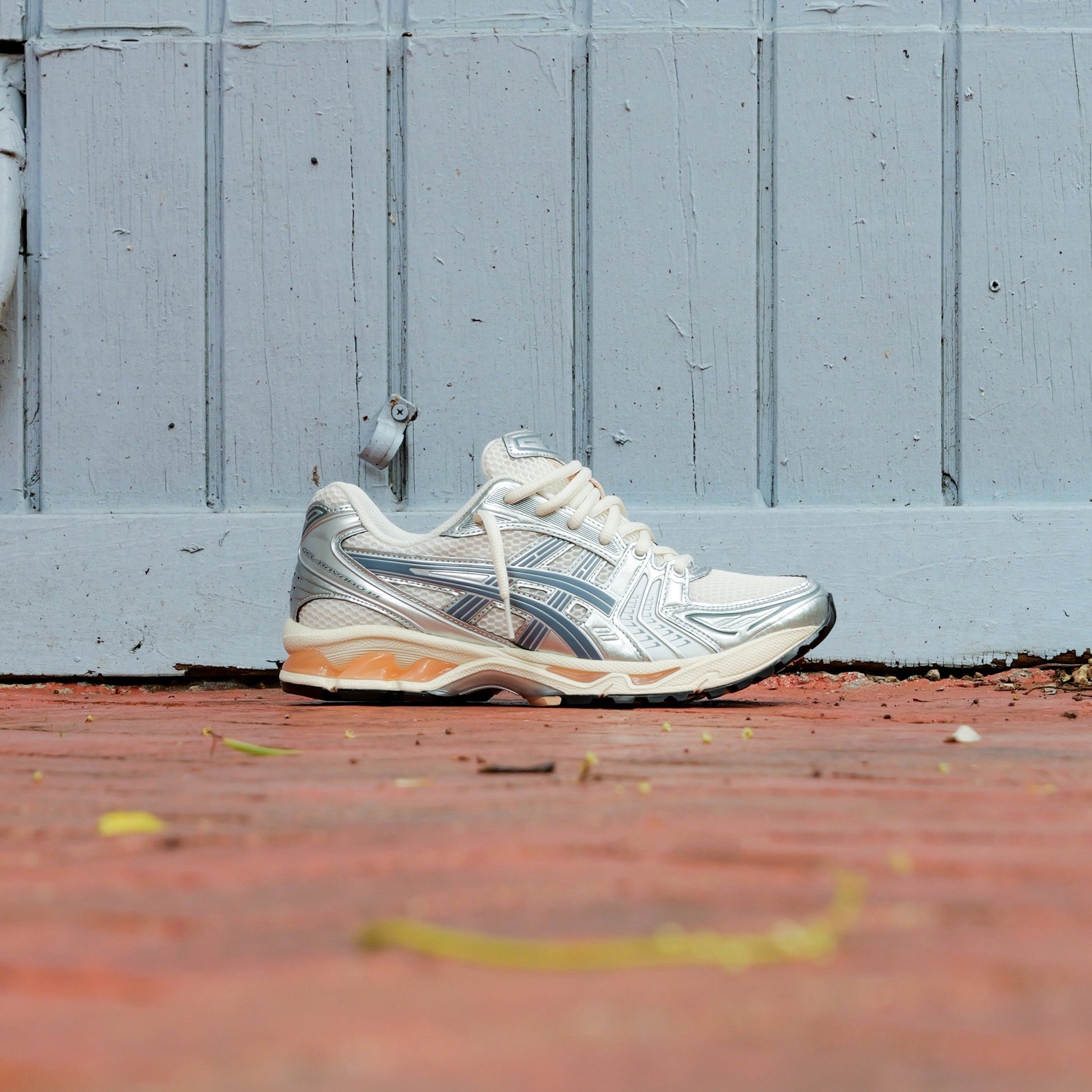 Mens Asics Gel-Kayano 14 (Cream/Ironclad)