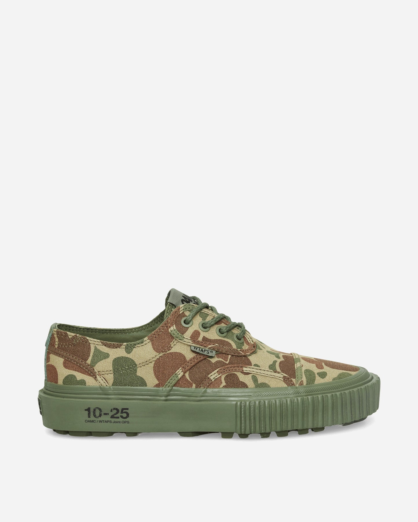 OAMC x WTAPS Seylynn Lug Sneakers Duck Camo