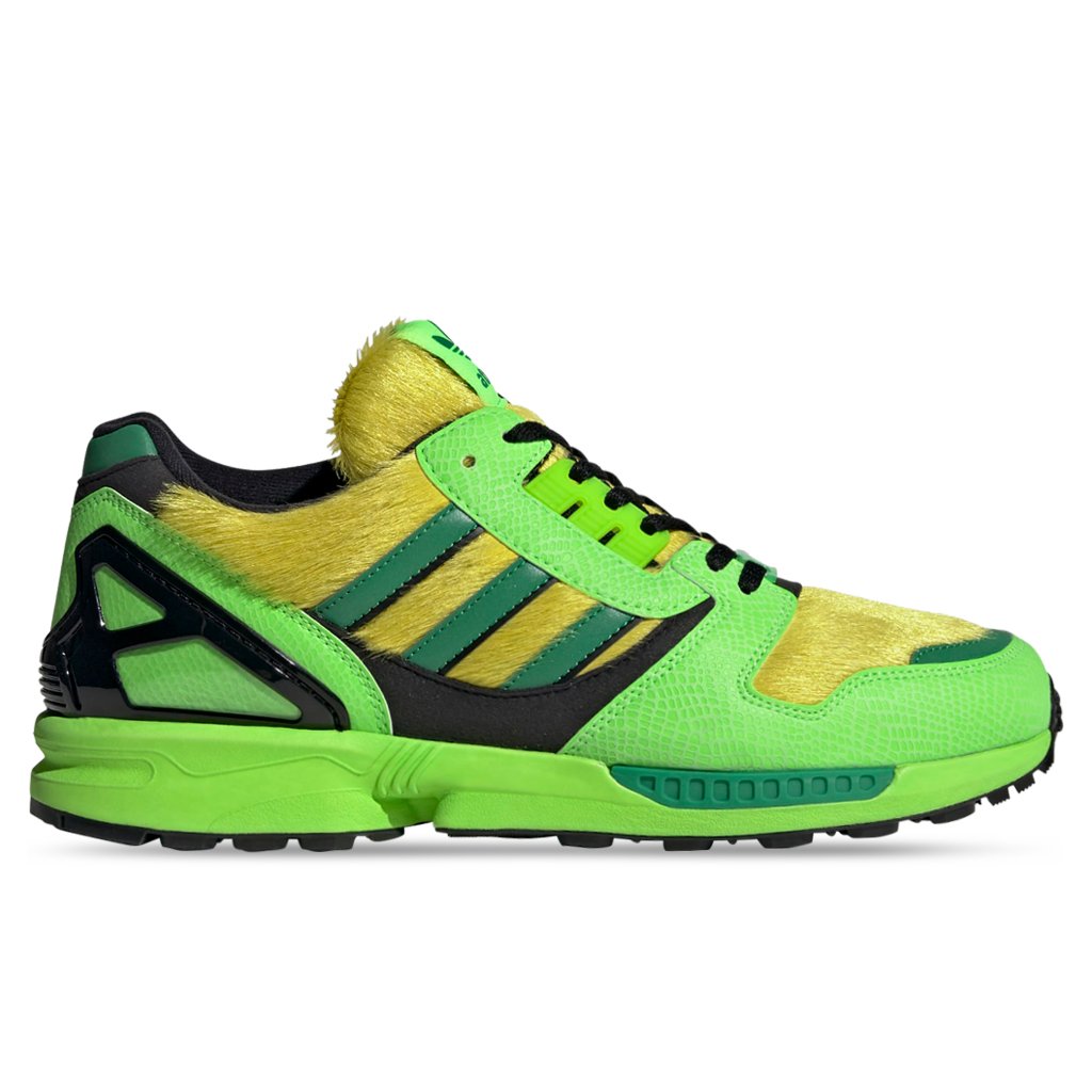 Adidas Originals x atmos ZX 8000 - Solar Green/Black
