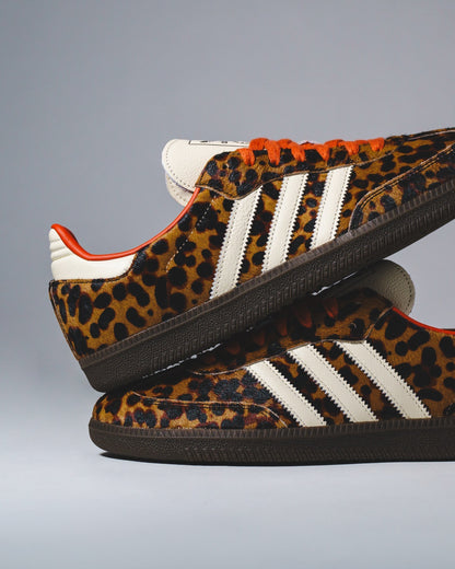 Adidas Women Samba OG Preloved Red Leopard Core JI2734