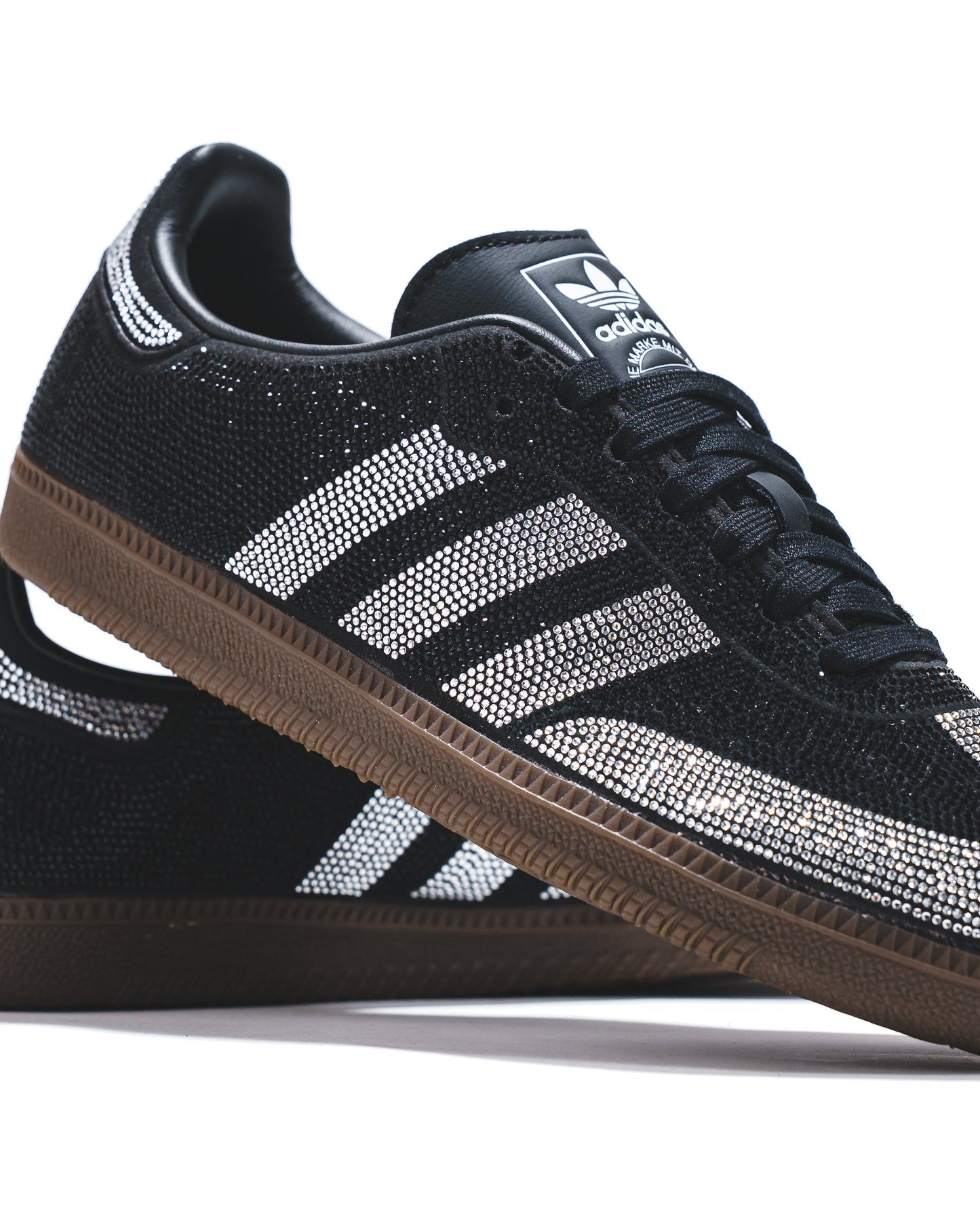 Adidas Women Samba OG Rhinestone Black Silver IH9052