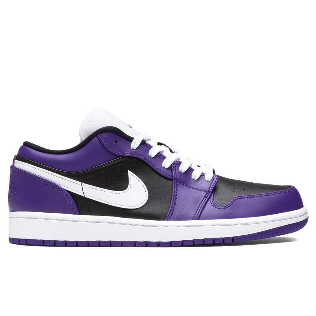 Air Jordan 1 Low - Court Purple/White/Black