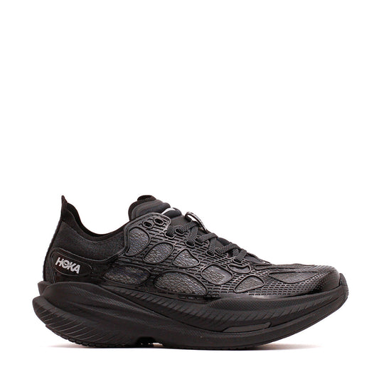 Hoka One One Unisex Mach X Caged Black Midnight Blue 1168932-BMD