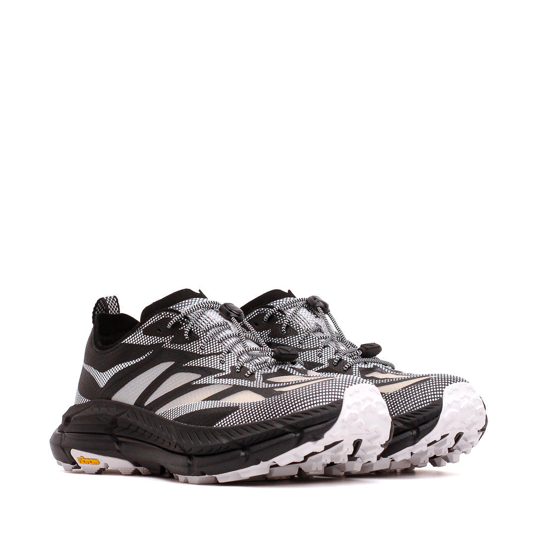Hoka One One Unisex Mafate Speed 4 Lite TS Black White 1168971-BWHT