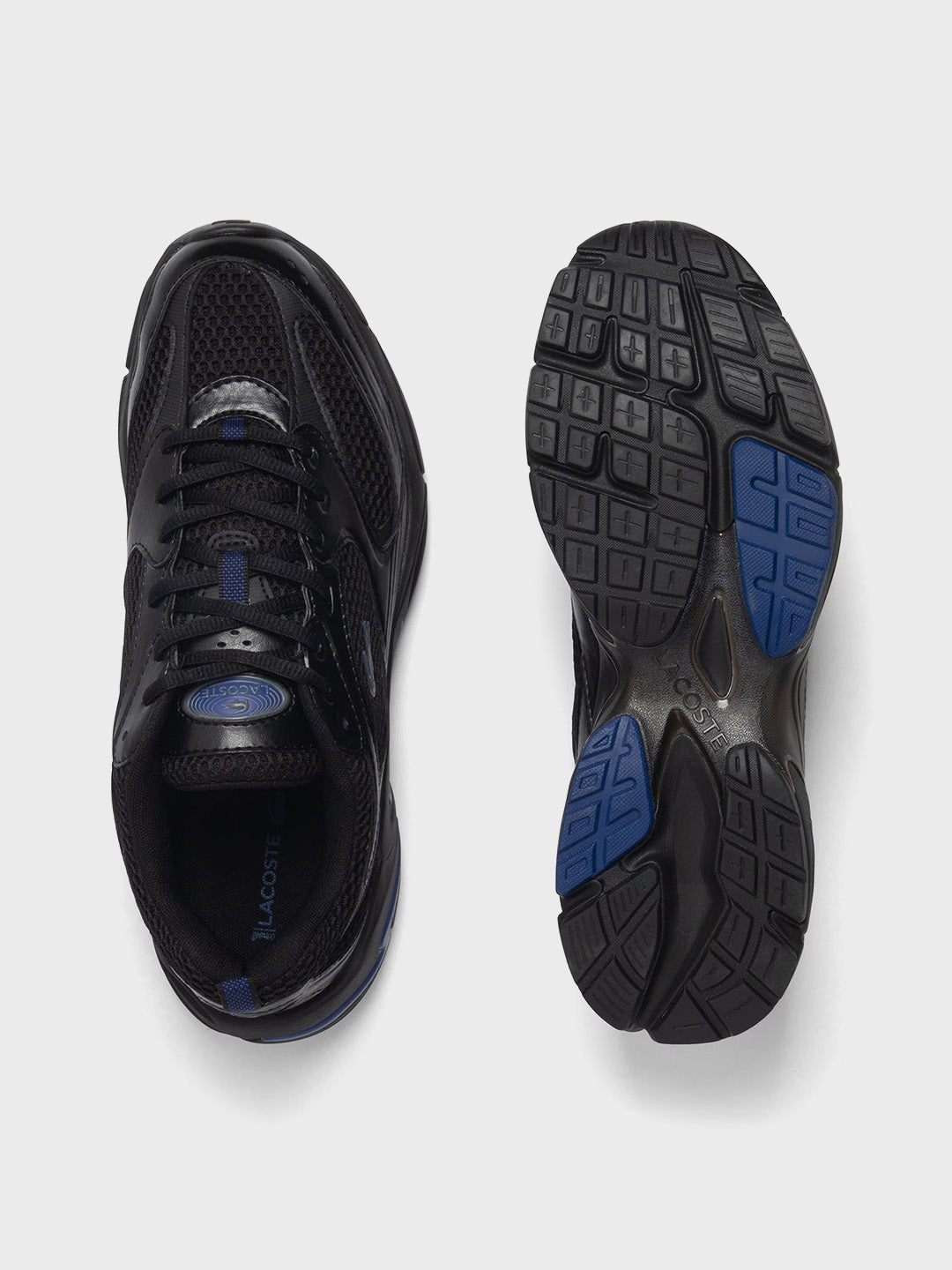 Lacoste Storm 96 Sneakers | Black/Blue