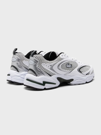 Lacoste Storm 96 Sneakers | White/Dark Green