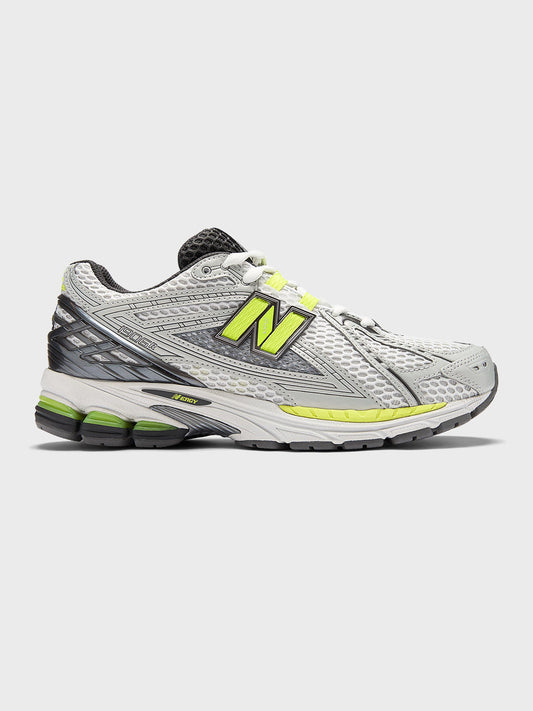 New Balance 1906 Sneakers | Silver Metallic/Alkaline Green