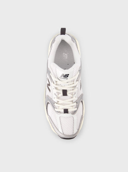 New Balance 530 Sneakers | Silver Metallic/Black Cement